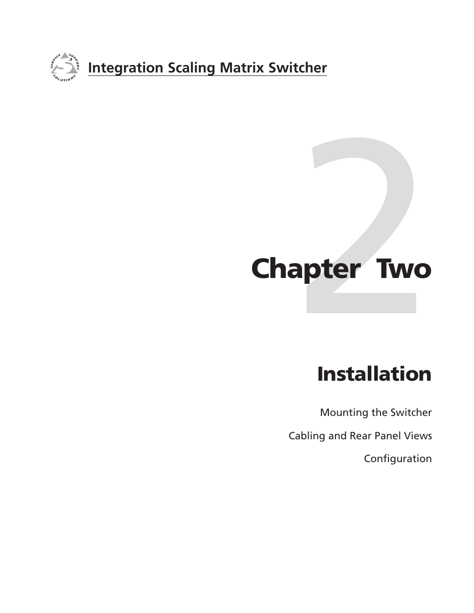 Chapter 2 • installation | Extron electronic ISM 482 User Manual | Page 16 / 105
