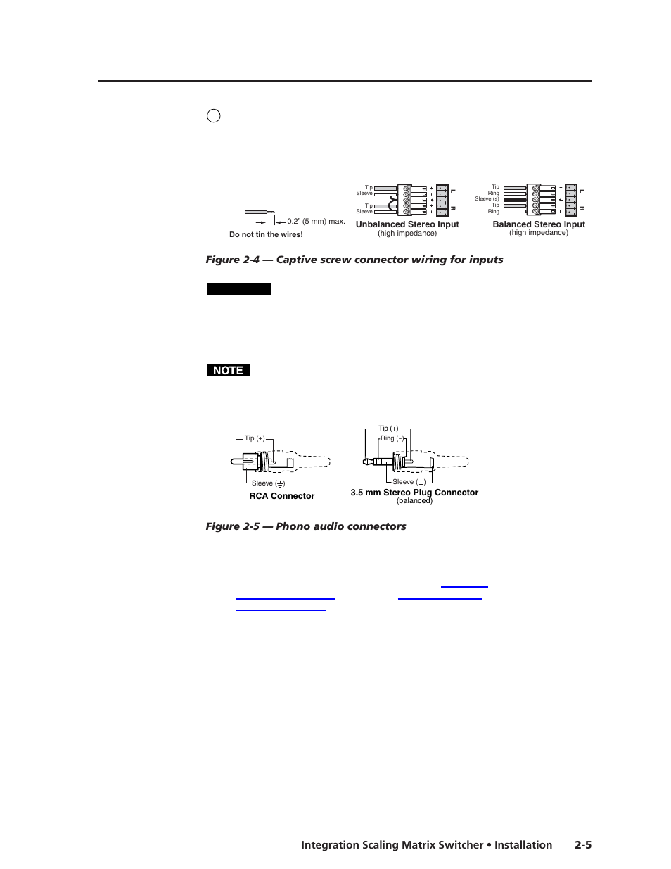 Caution | Extron electronic ISM 482 User Manual | Page 20 / 105