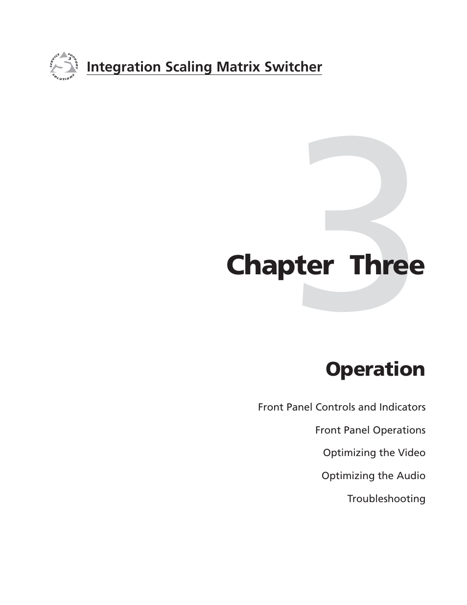 Chapter 3 • operation | Extron electronic ISM 482 User Manual | Page 26 / 105