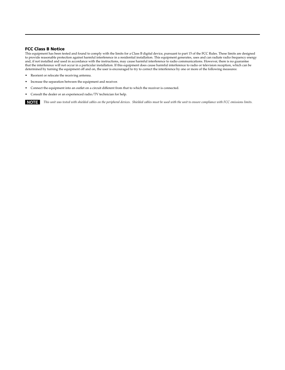 Fcc class b notice | Extron electronic ISM 482 User Manual | Page 3 / 105