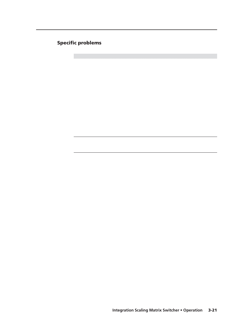 Specific problems | Extron electronic ISM 482 User Manual | Page 46 / 105
