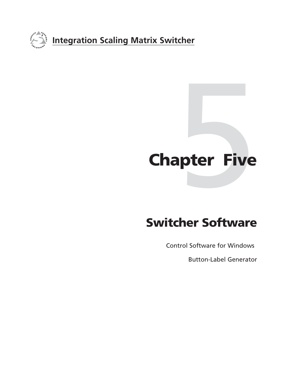 Chapter 5 • switcher software | Extron electronic ISM 482 User Manual | Page 64 / 105