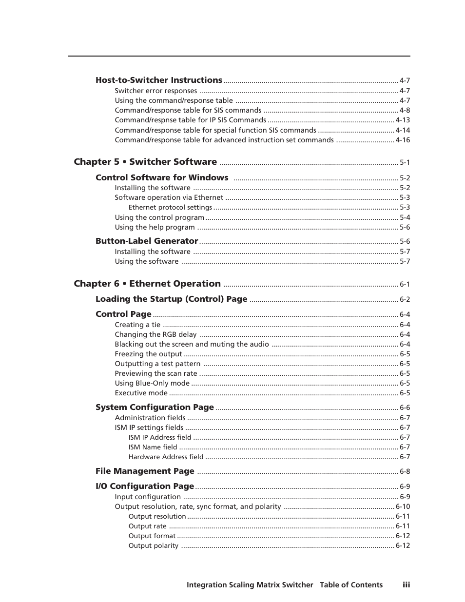Extron electronic ISM 482 User Manual | Page 8 / 105