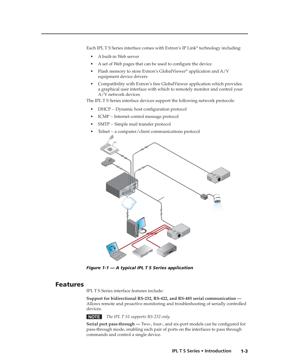 Features | Extron electronic IPL T S Series User Manual | Page 11 / 79