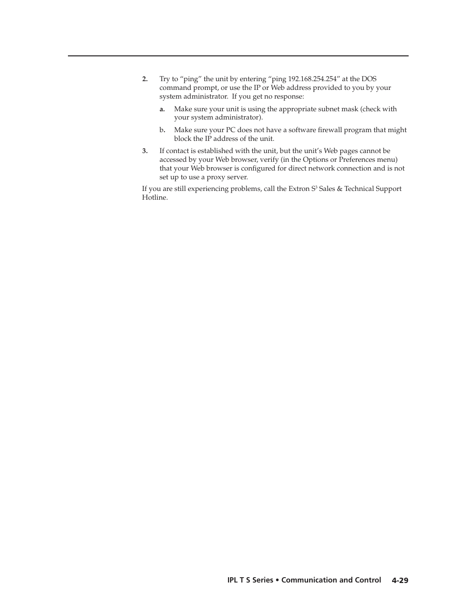 Extron electronic IPL T S Series User Manual | Page 69 / 79