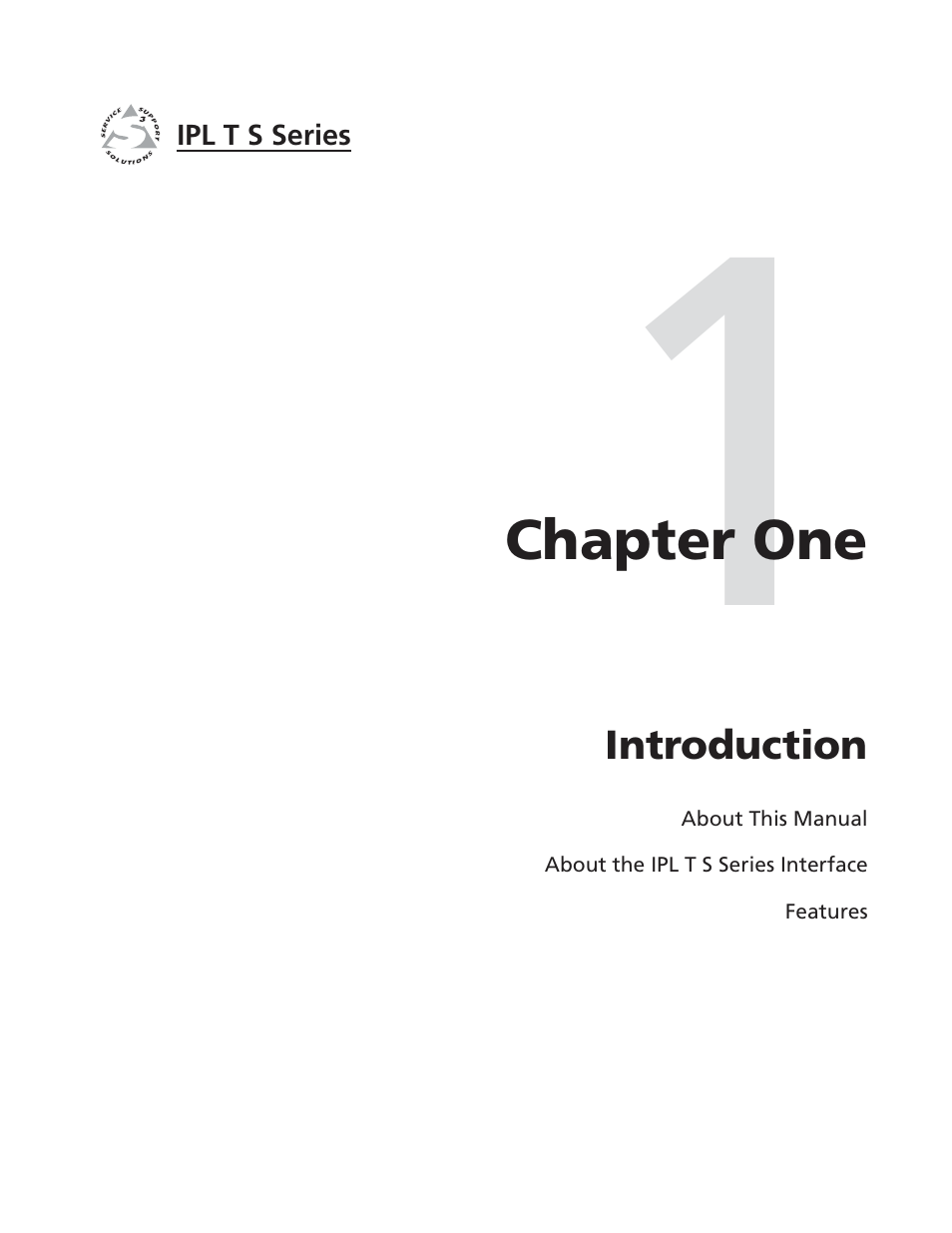 Chapter one: introduction, Chapter one • introduction | Extron electronic IPL T S Series User Manual | Page 9 / 79