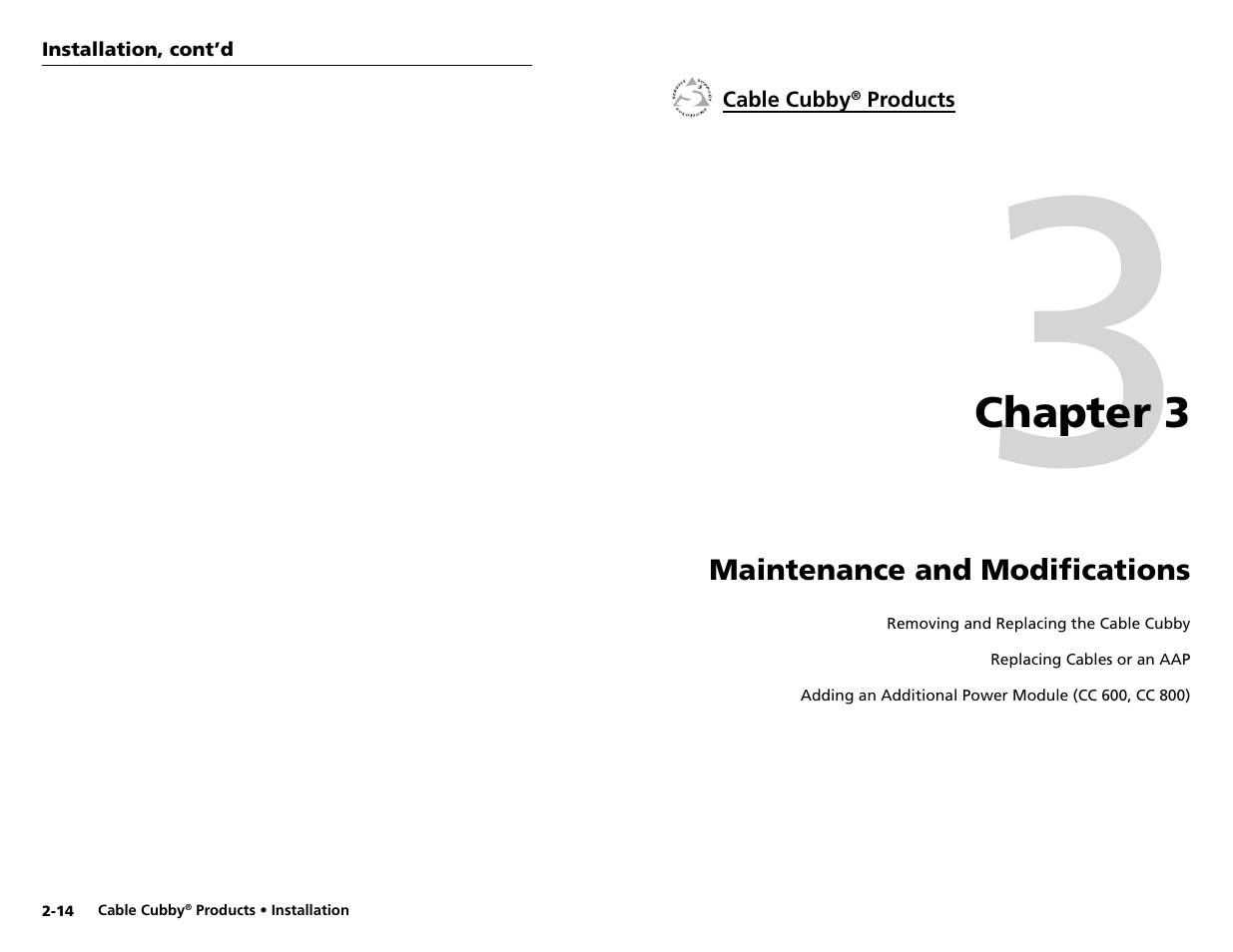 Extron electronic Cable Cubby 800  EU User Manual | Page 14 / 33
