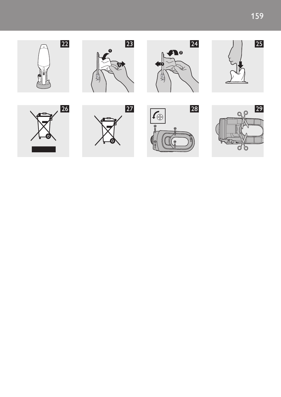 Philips FC6142 User Manual | Page 159 / 160