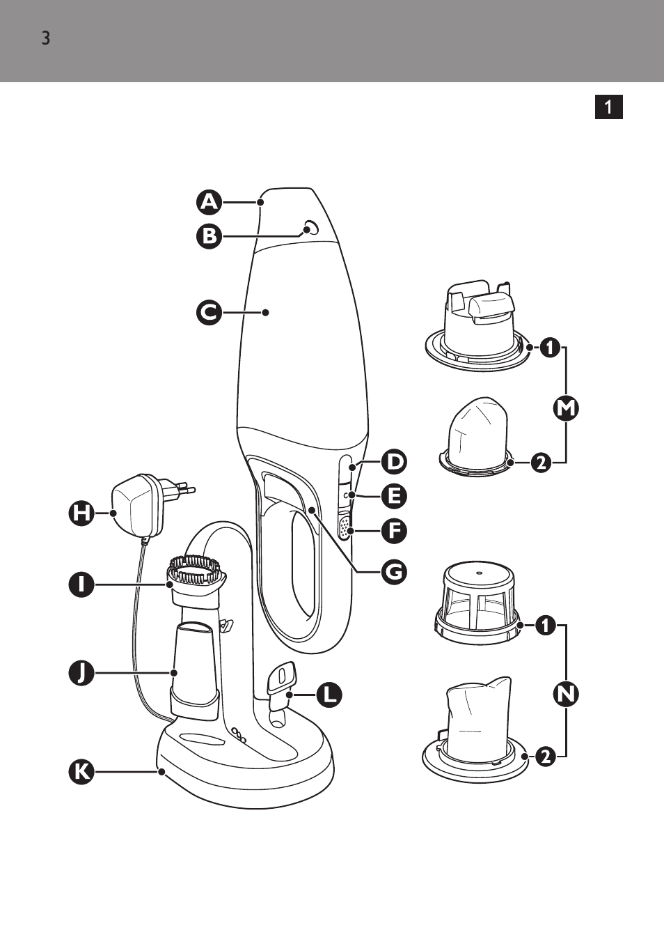 Philips FC6142 User Manual | Page 3 / 160