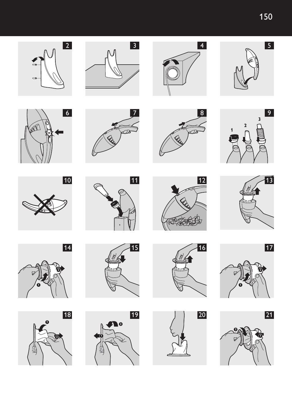 Philips FC6055 User Manual | Page 150 / 152