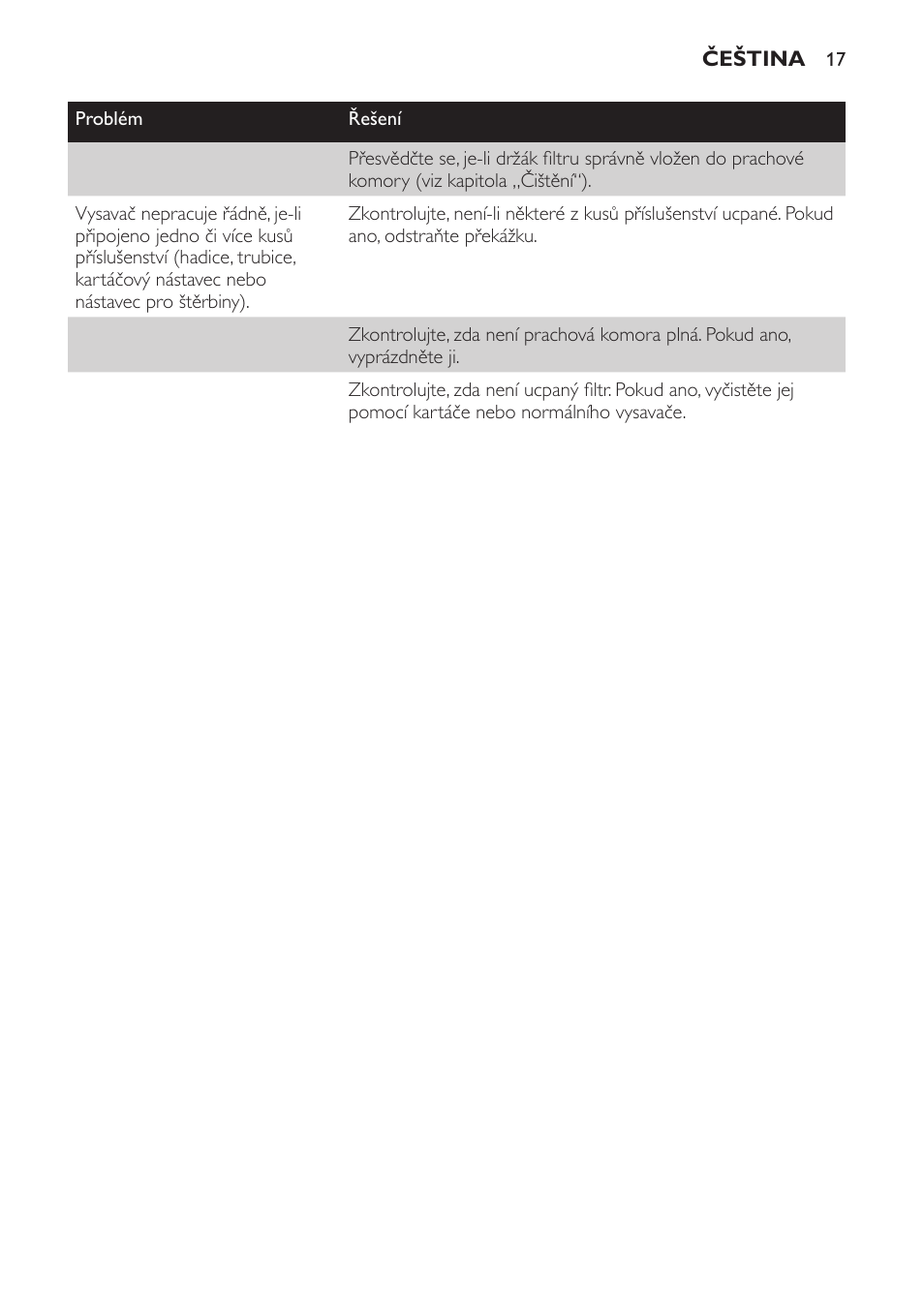 Philips FC6048 User Manual | Page 17 / 78