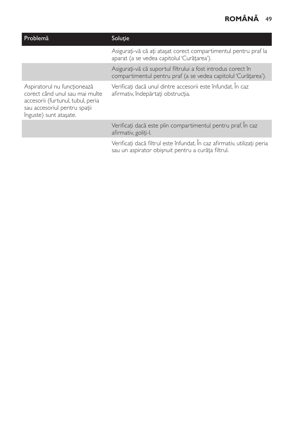 Philips FC6048 User Manual | Page 49 / 78