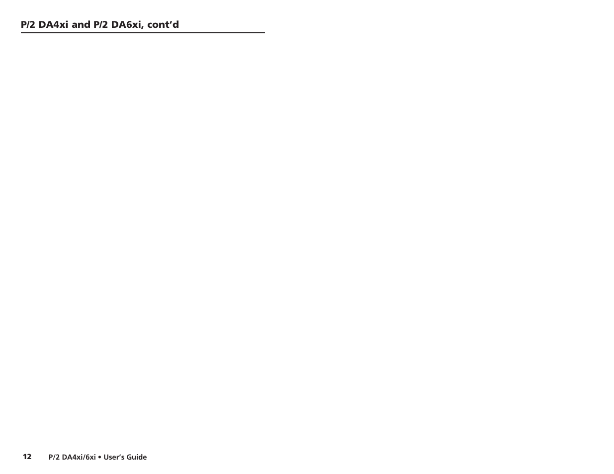 Extron electronic P/2 DA4xi User Manual | Page 10 / 10