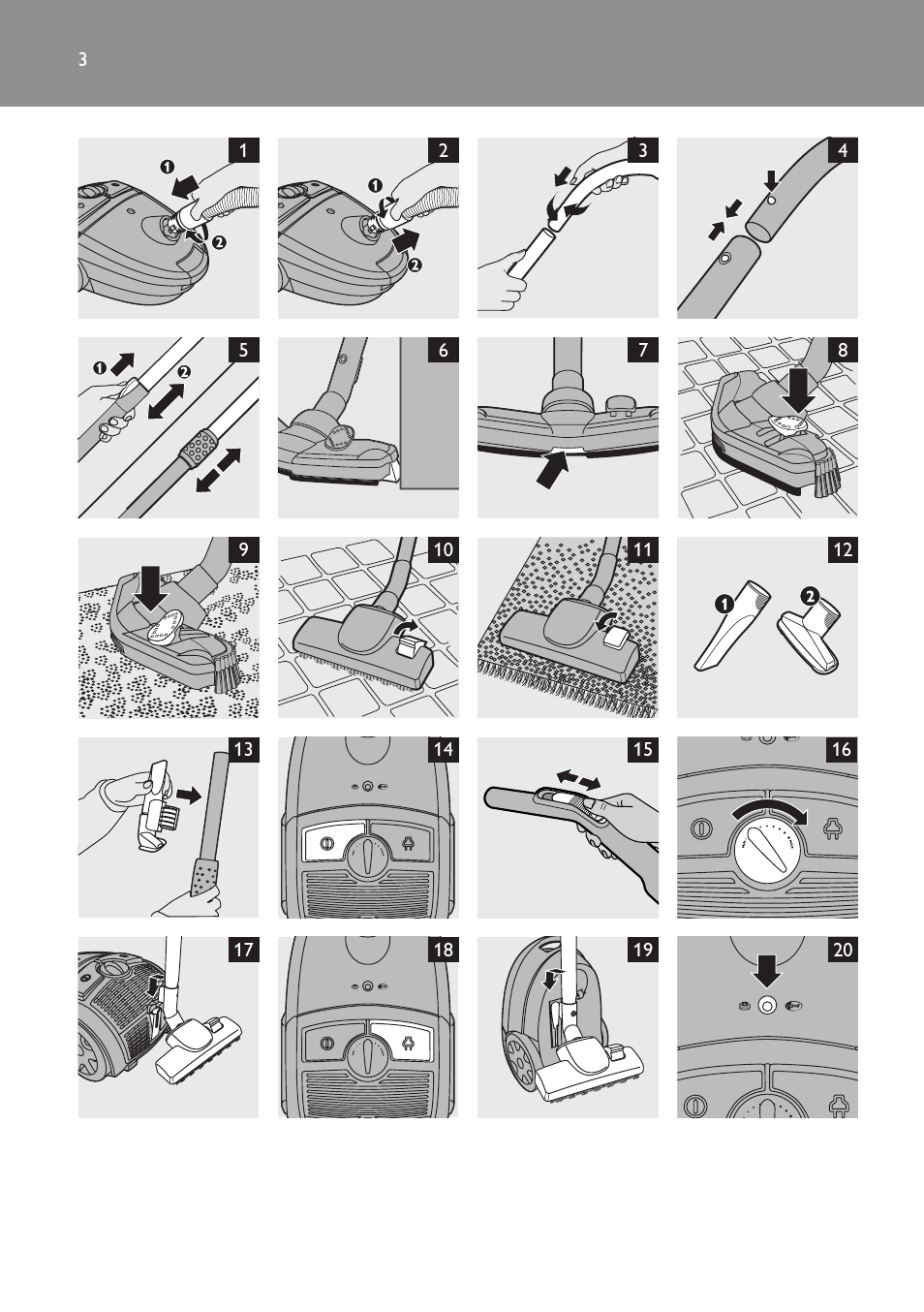 Philips FC8611 User Manual | Page 3 / 108