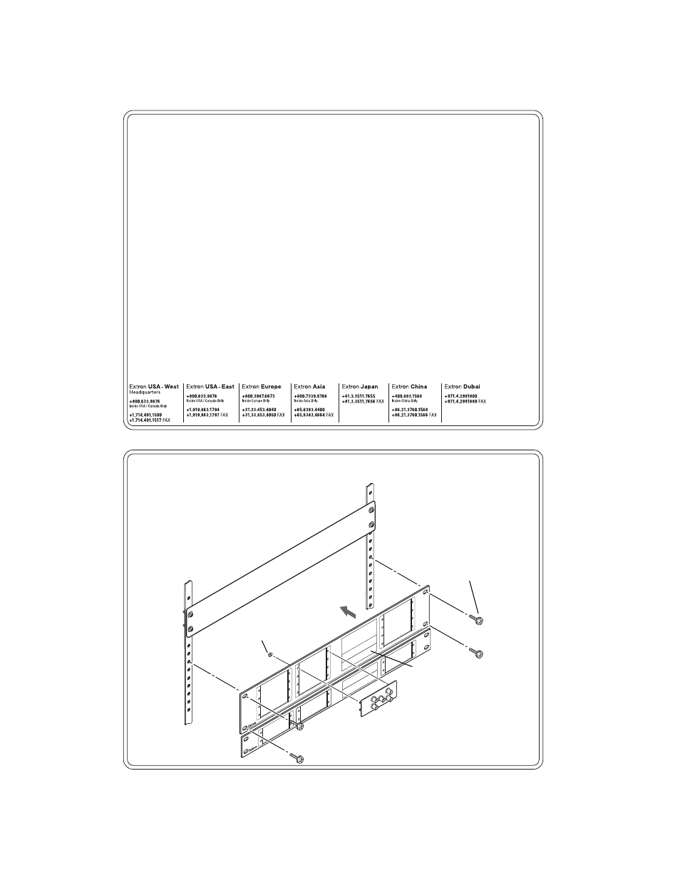 Extron Electronics AAP 301 User Manual | 1 page