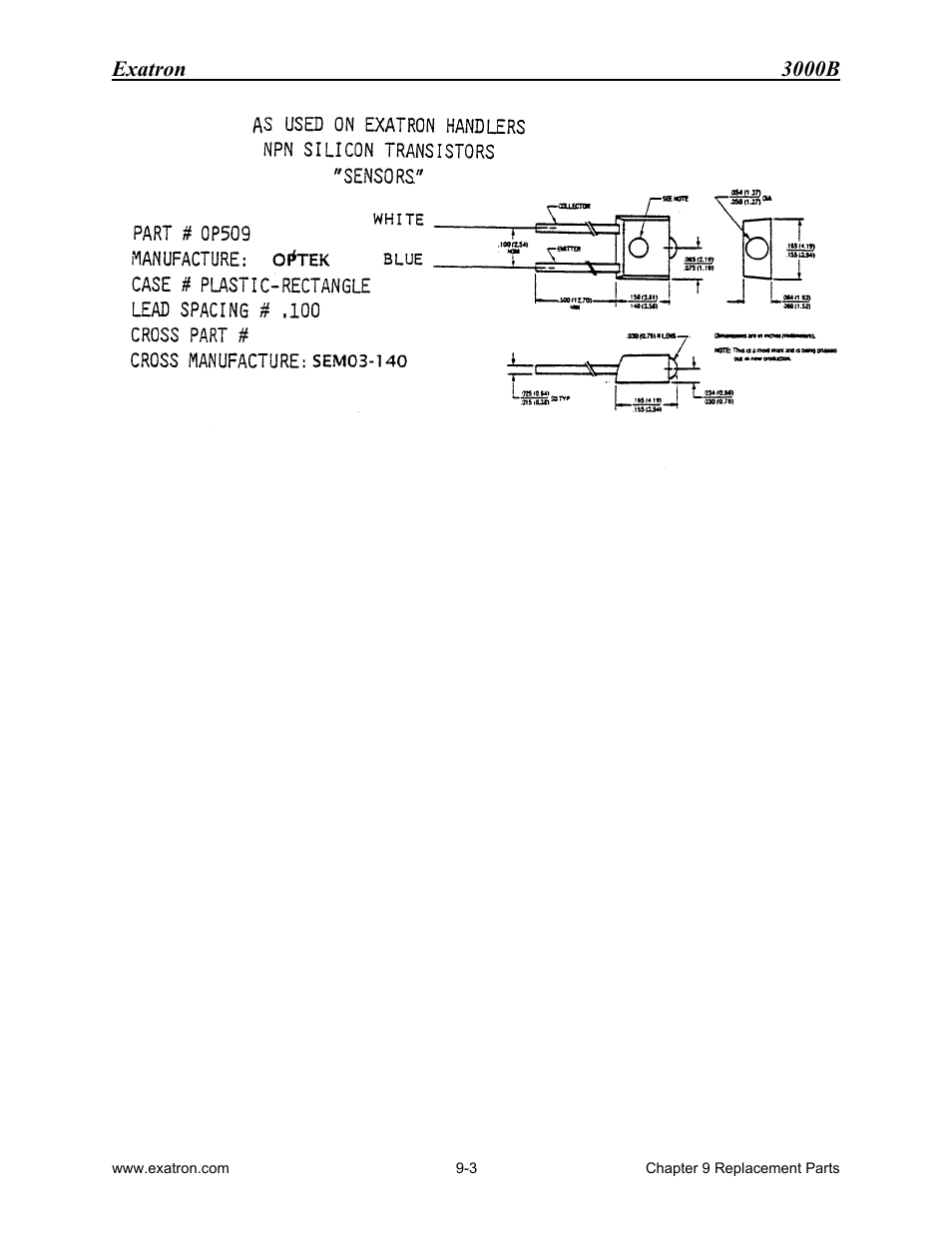 Exatron 3000b | Extron electronic 3000B User Manual | Page 150 / 187