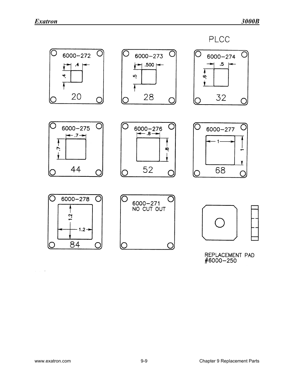 Exatron 3000b | Extron electronic 3000B User Manual | Page 156 / 187