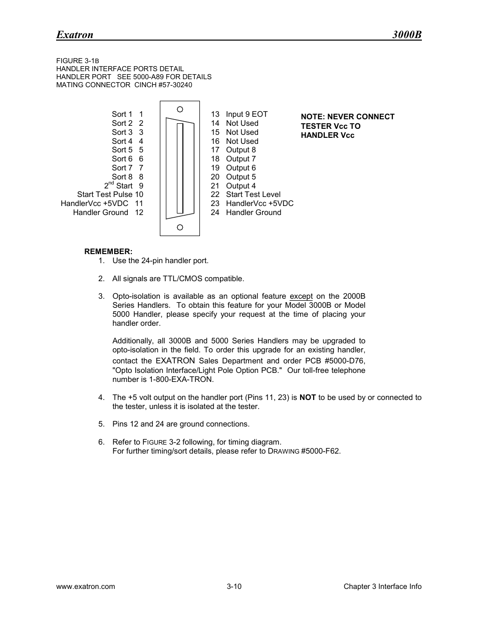 Exatron 3000b | Extron electronic 3000B User Manual | Page 52 / 187