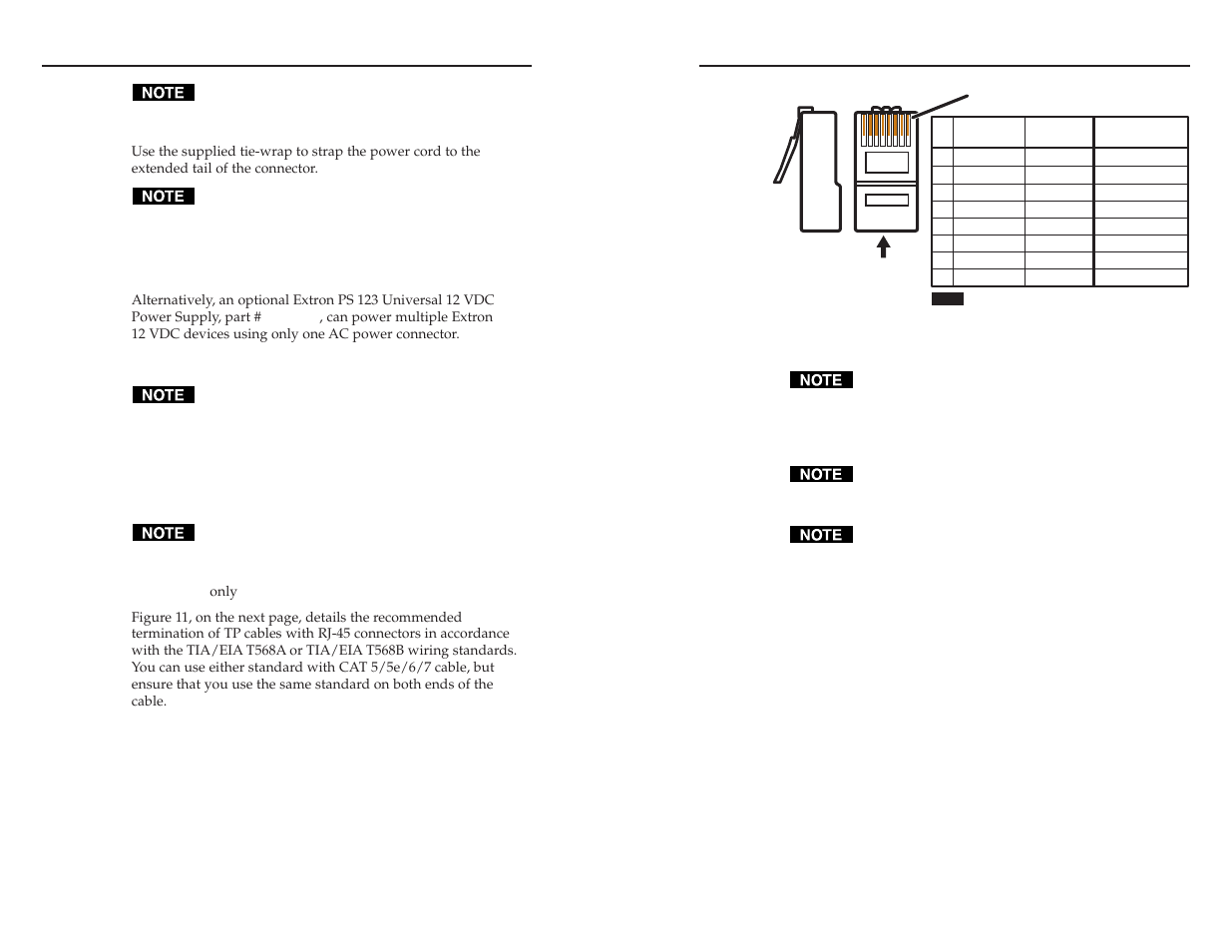 Tp cable termination, Versatools, Mtp 15hd a series, cont’d | Extron electronic MTP T 15HD A AAP User Manual | Page 13 / 18
