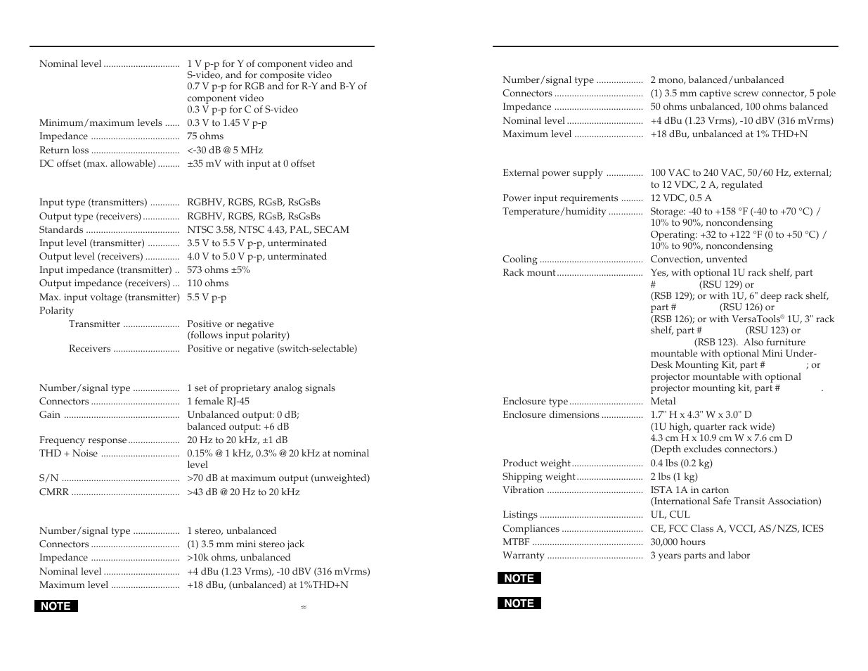 Versatools, Mtp 15hd a series, cont’d | Extron electronic MTP T 15HD A AAP User Manual | Page 16 / 18