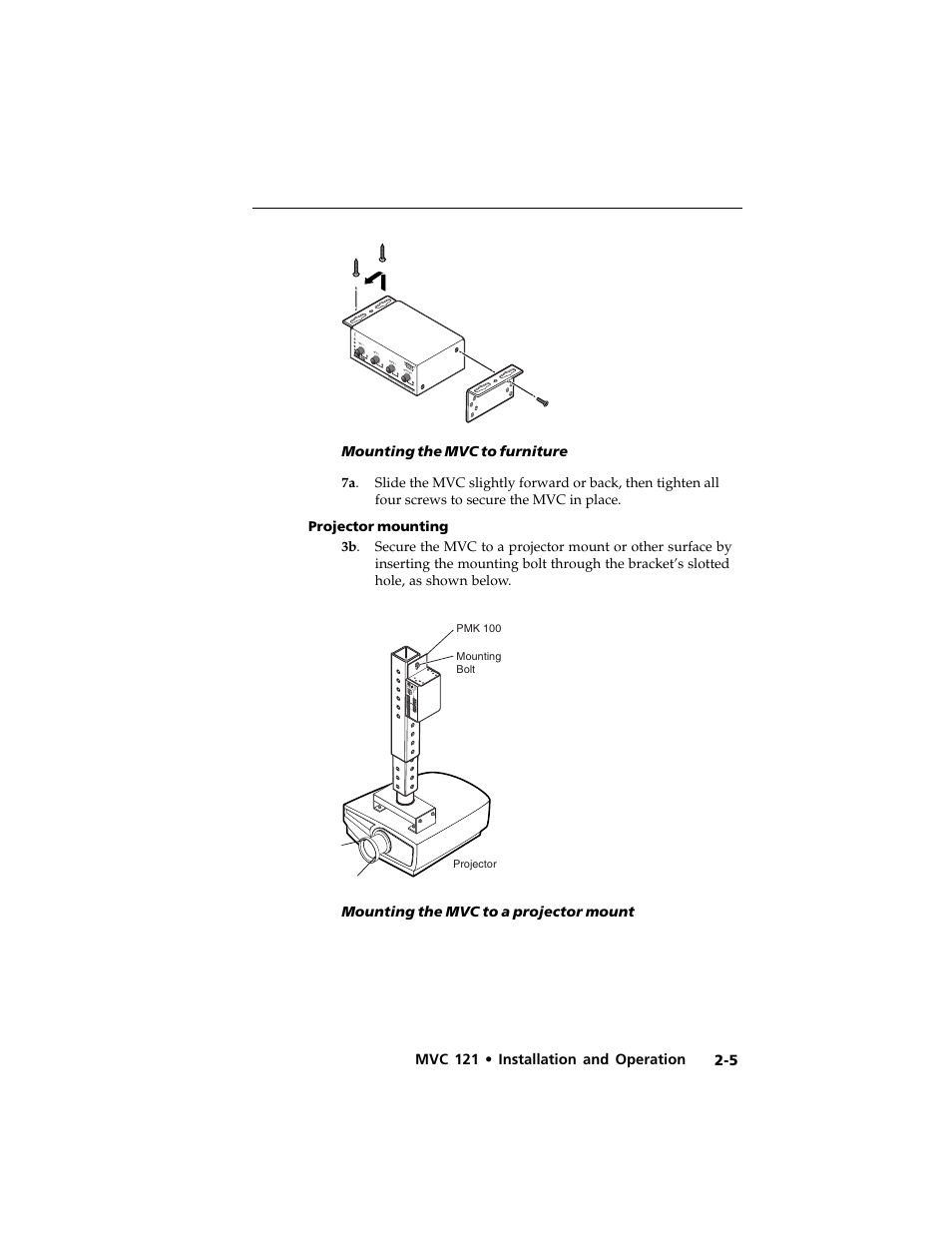 Extron Electronics MVC 121 User Manual | Page 17 / 48