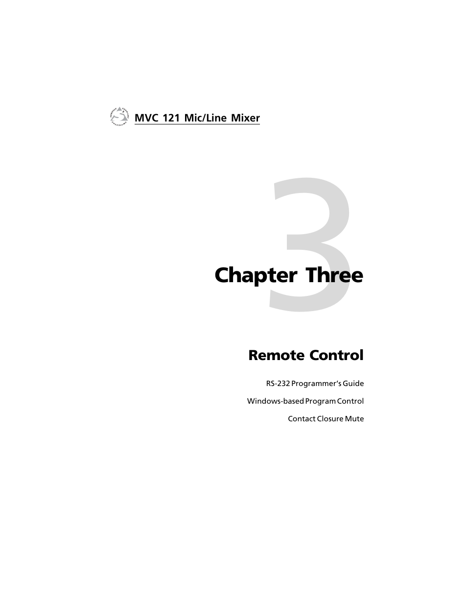 Extron Electronics MVC 121 User Manual | Page 27 / 48