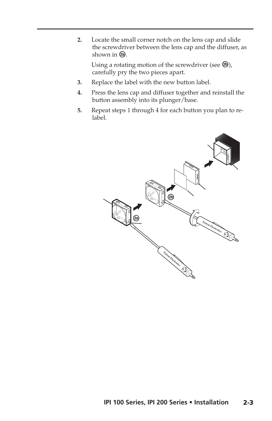 Extron electronic IPI 100 Series User Manual | Page 17 / 100