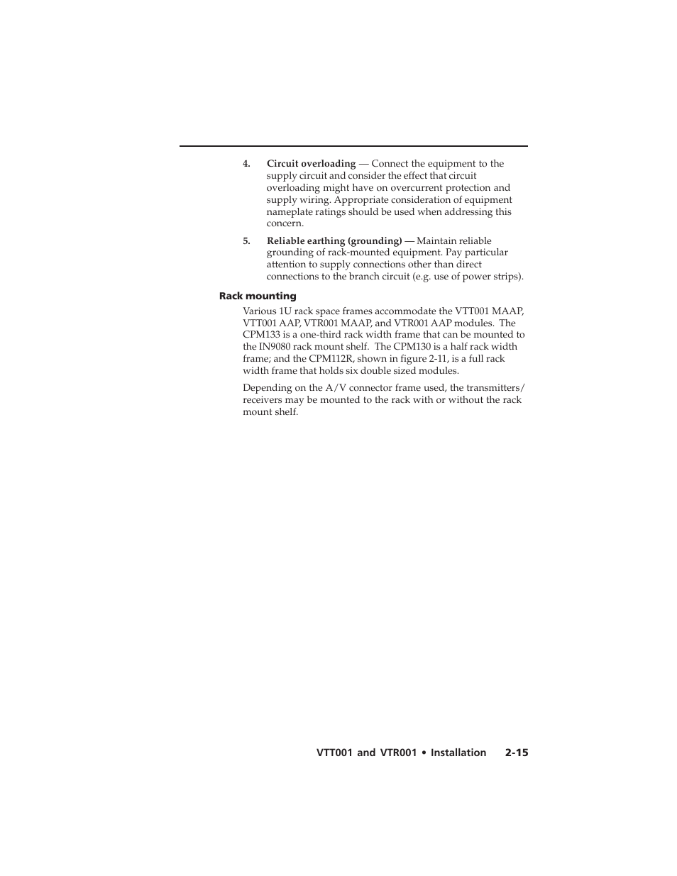 Extron electronic Twisted Pair Receiver VTR001 User Manual | Page 27 / 40