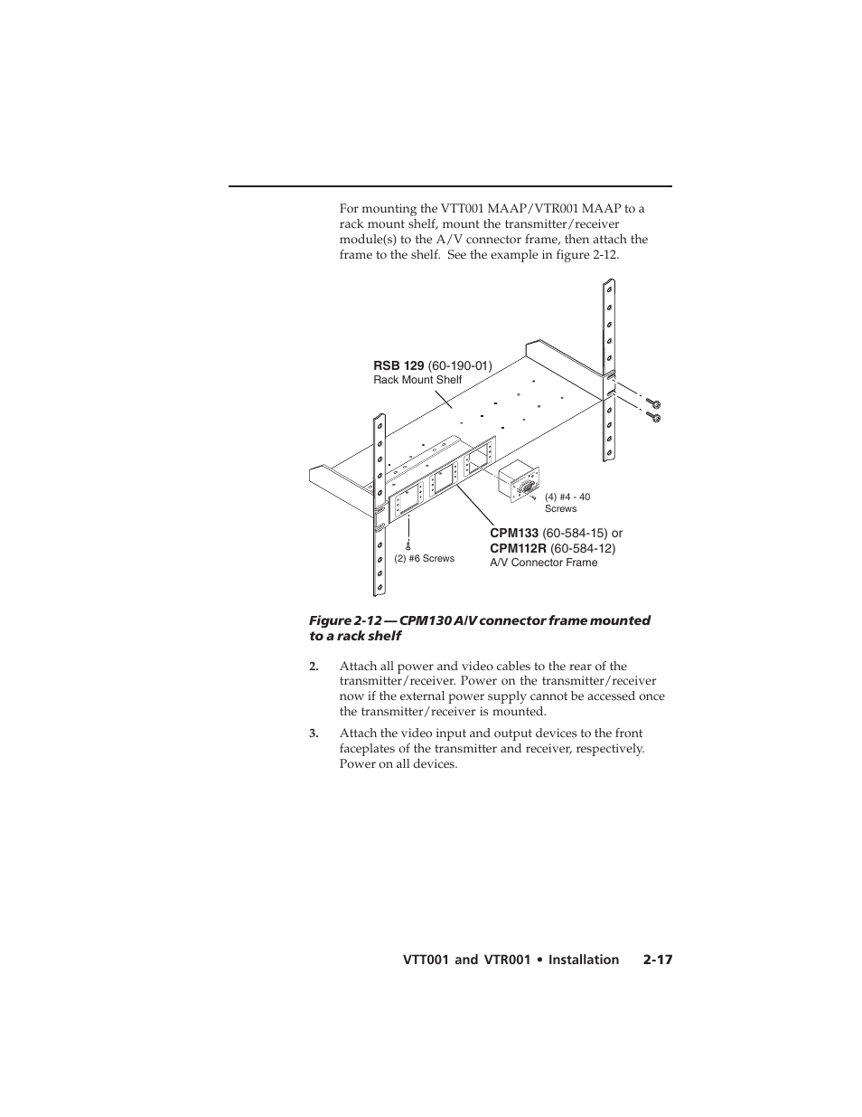 Extron electronic Twisted Pair Receiver VTR001 User Manual | Page 29 / 40