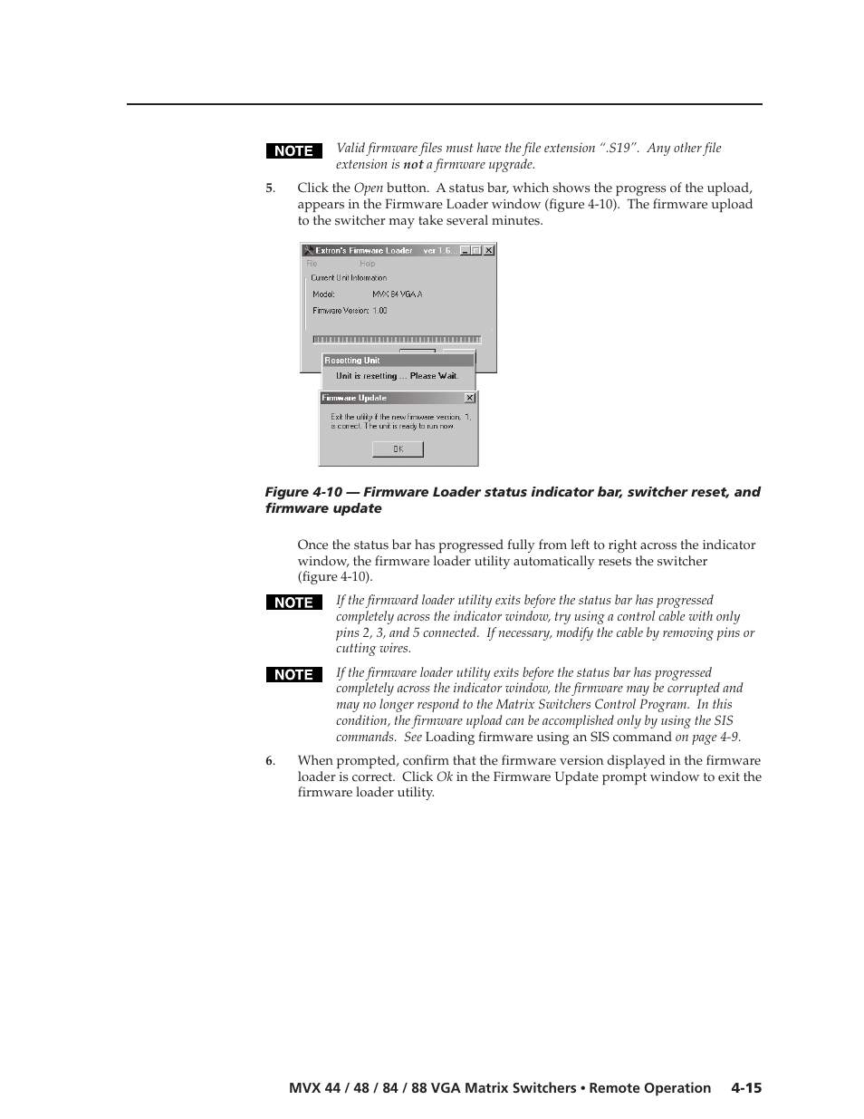 Extron electronic MVX 44 series User Manual | Page 63 / 78