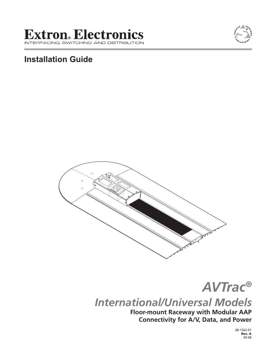 Extron electronic AVTrac 42-122-xx User Manual | 28 pages