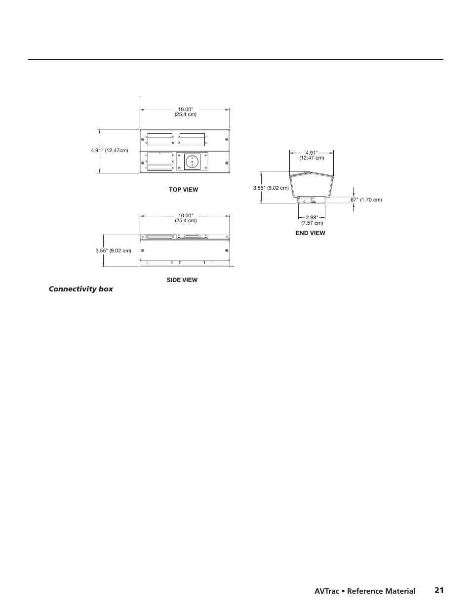 Avtrac • reference material 21 | Extron electronic AVTrac 42-122-xx User Manual | Page 23 / 28