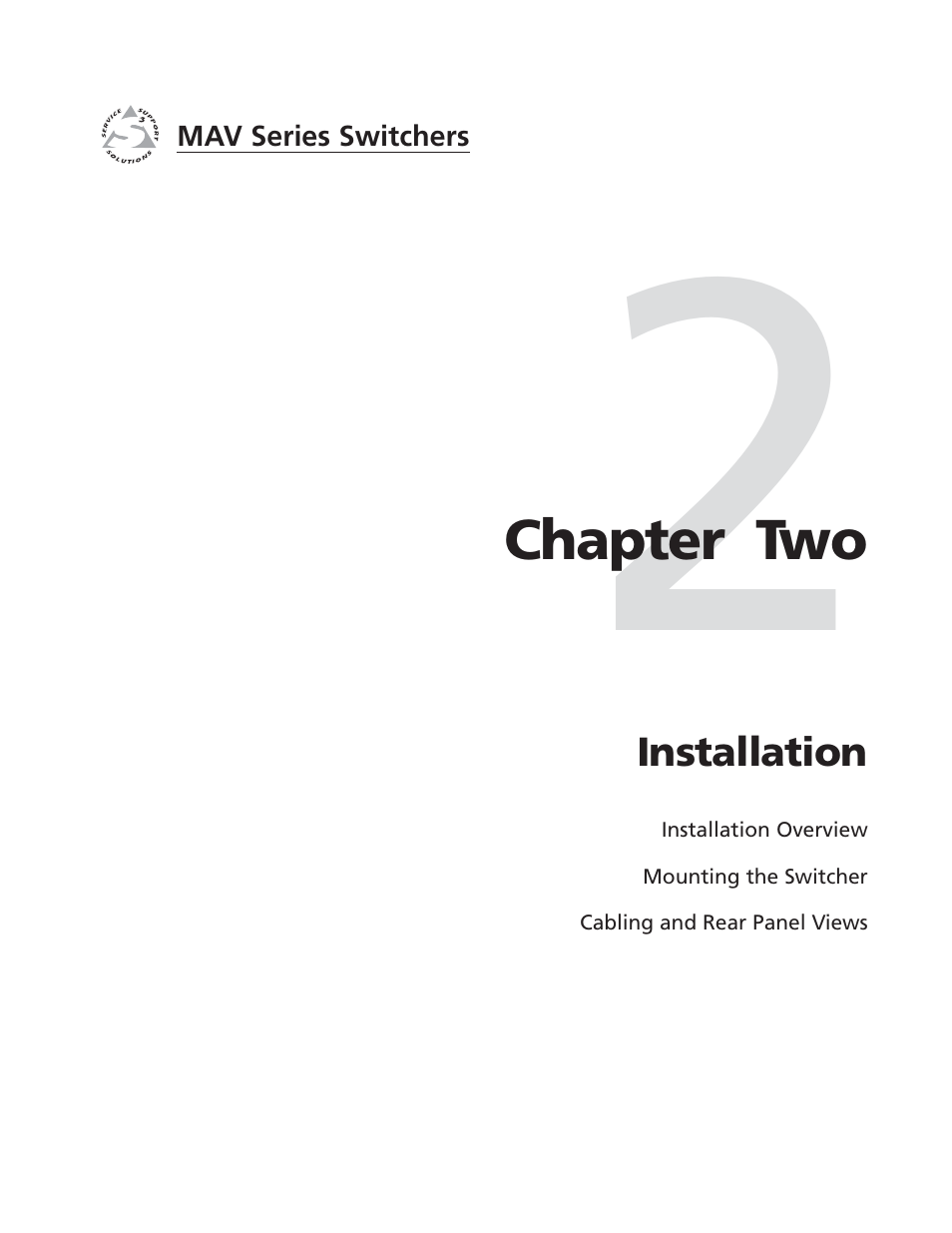 Extron Electronics MAV Series User Manual | Page 17 / 72
