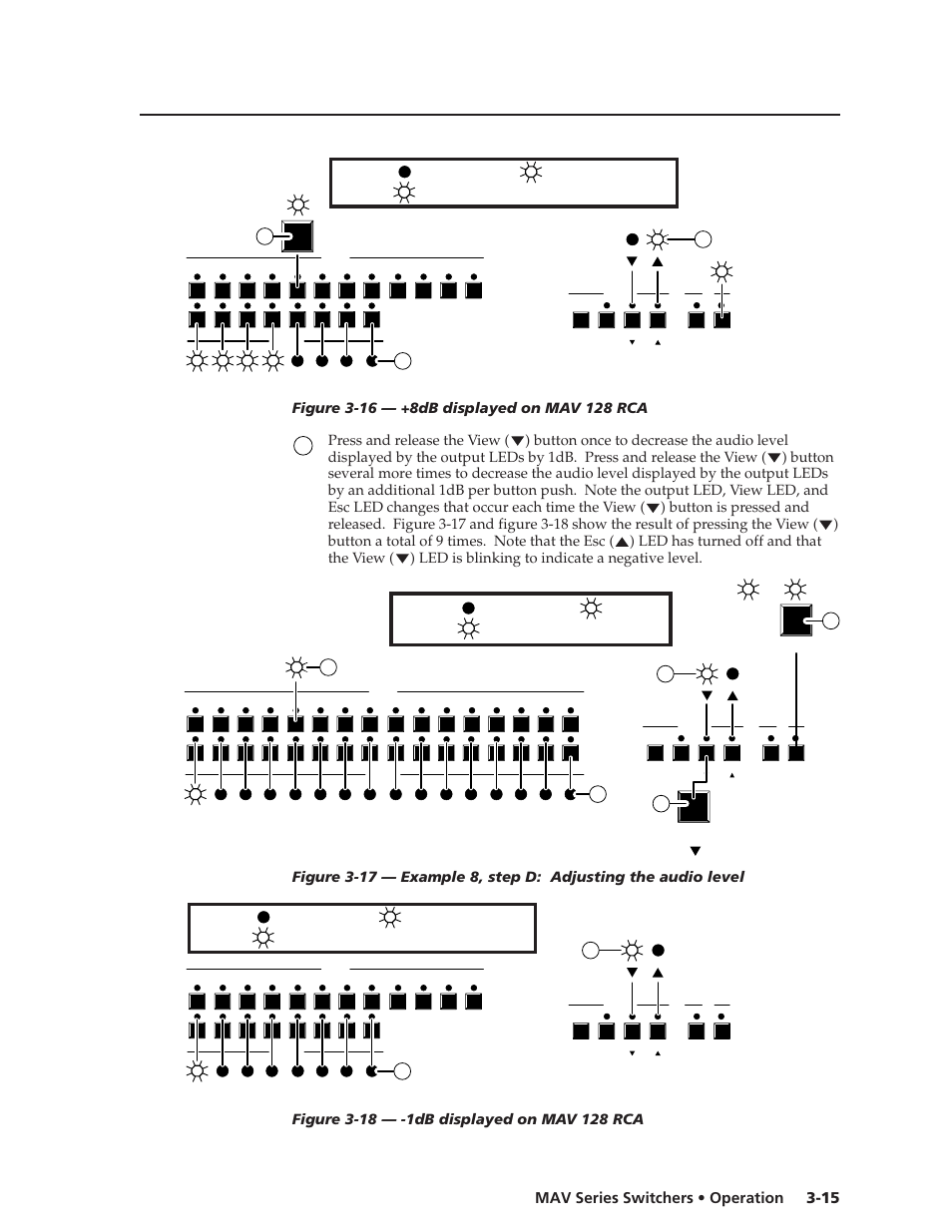 15 mav series switchers • operation | Extron Electronics MAV Series User Manual | Page 39 / 72
