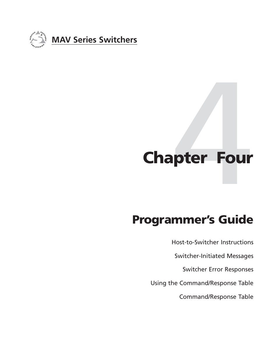 Extron Electronics MAV Series User Manual | Page 45 / 72