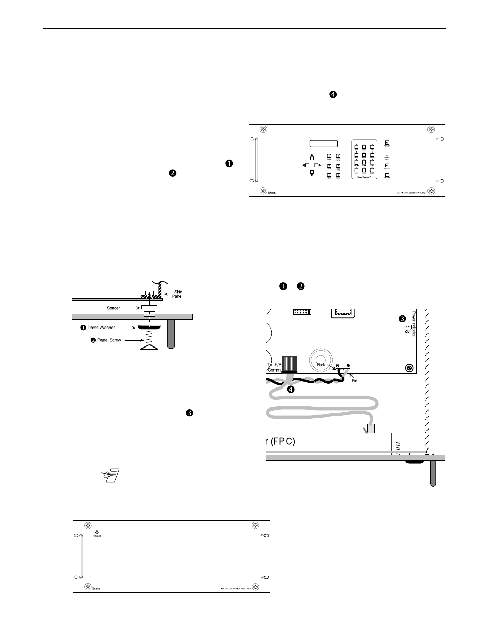 Chapter 2 • hardware installation 2-5 | Extron Electronics Matrix 200 User Manual | Page 21 / 111
