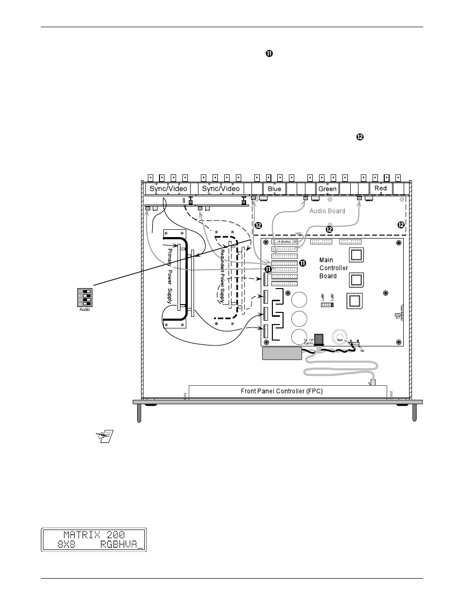 Chapter 2 • hardware installation | Extron Electronics Matrix 200 User Manual | Page 28 / 111