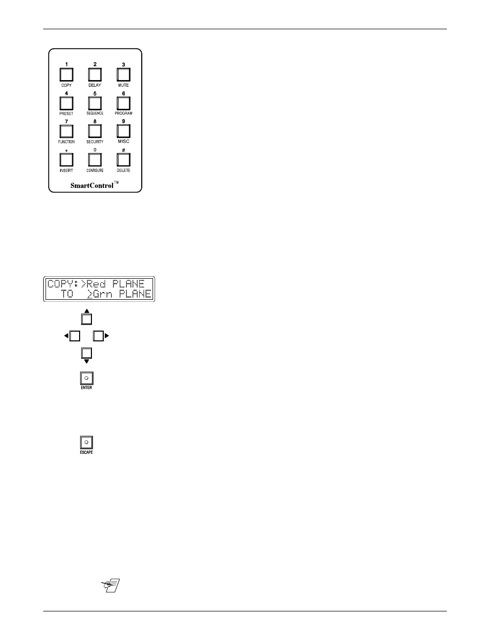 Chapter 4 • using the front panel controller, Using the copy menu (1), Using the rgb sync delay menu (2) | Extron Electronics Matrix 200 User Manual | Page 50 / 111