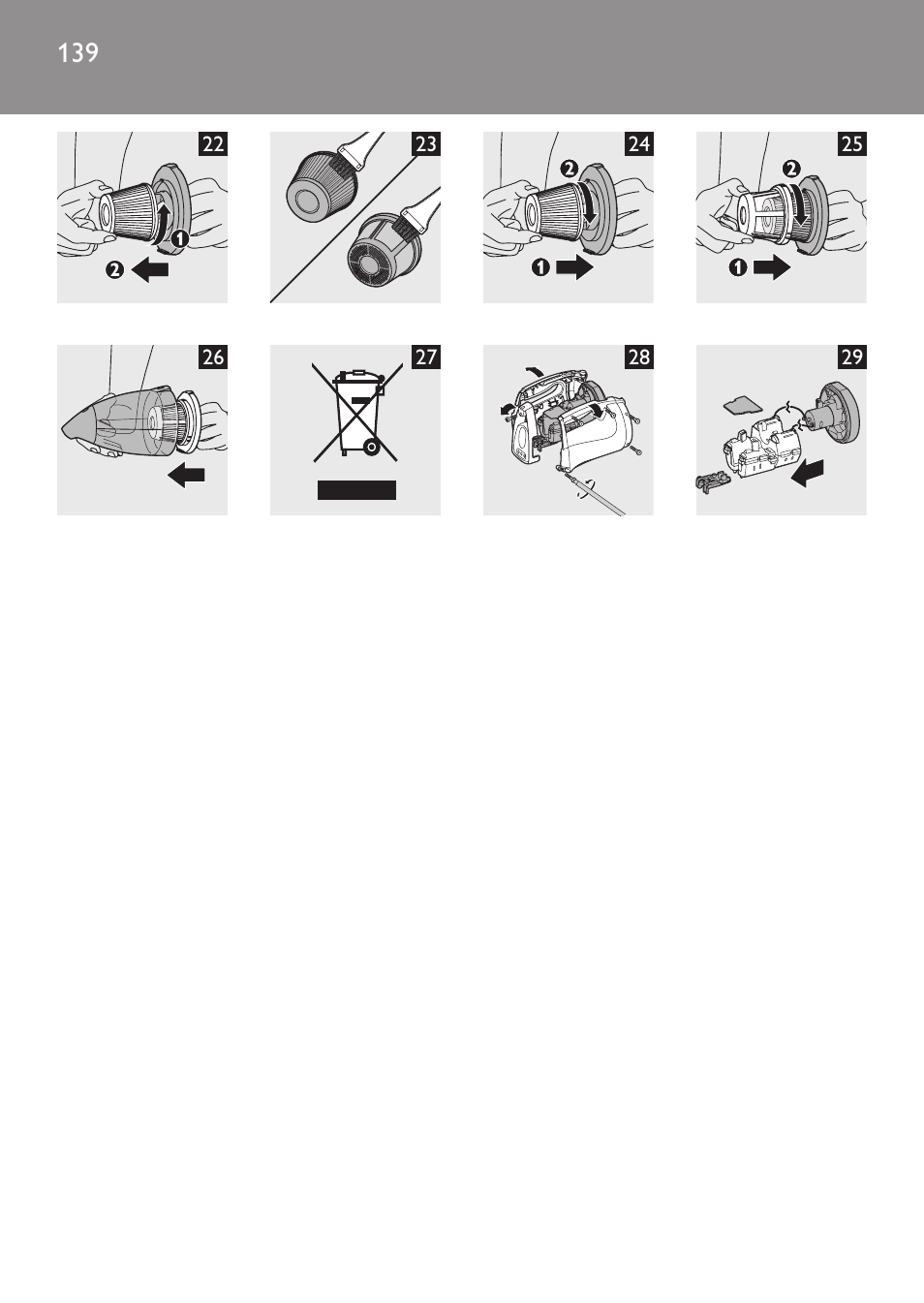 Philips FC6092 User Manual | Page 139 / 140