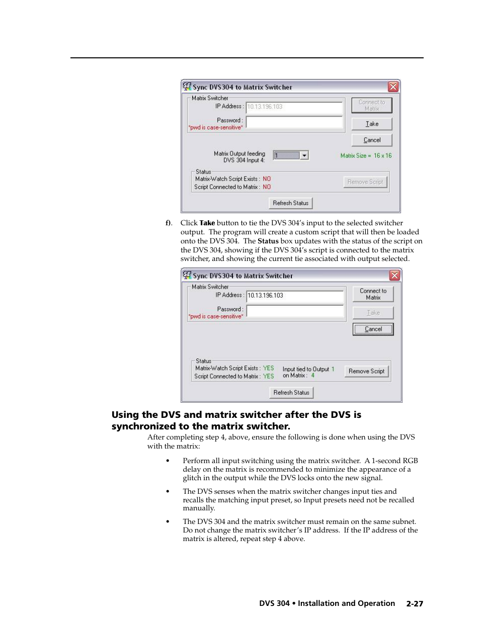 Extron electronic Digital Video Scaler Series DVS 304 AD User Manual | Page 39 / 96