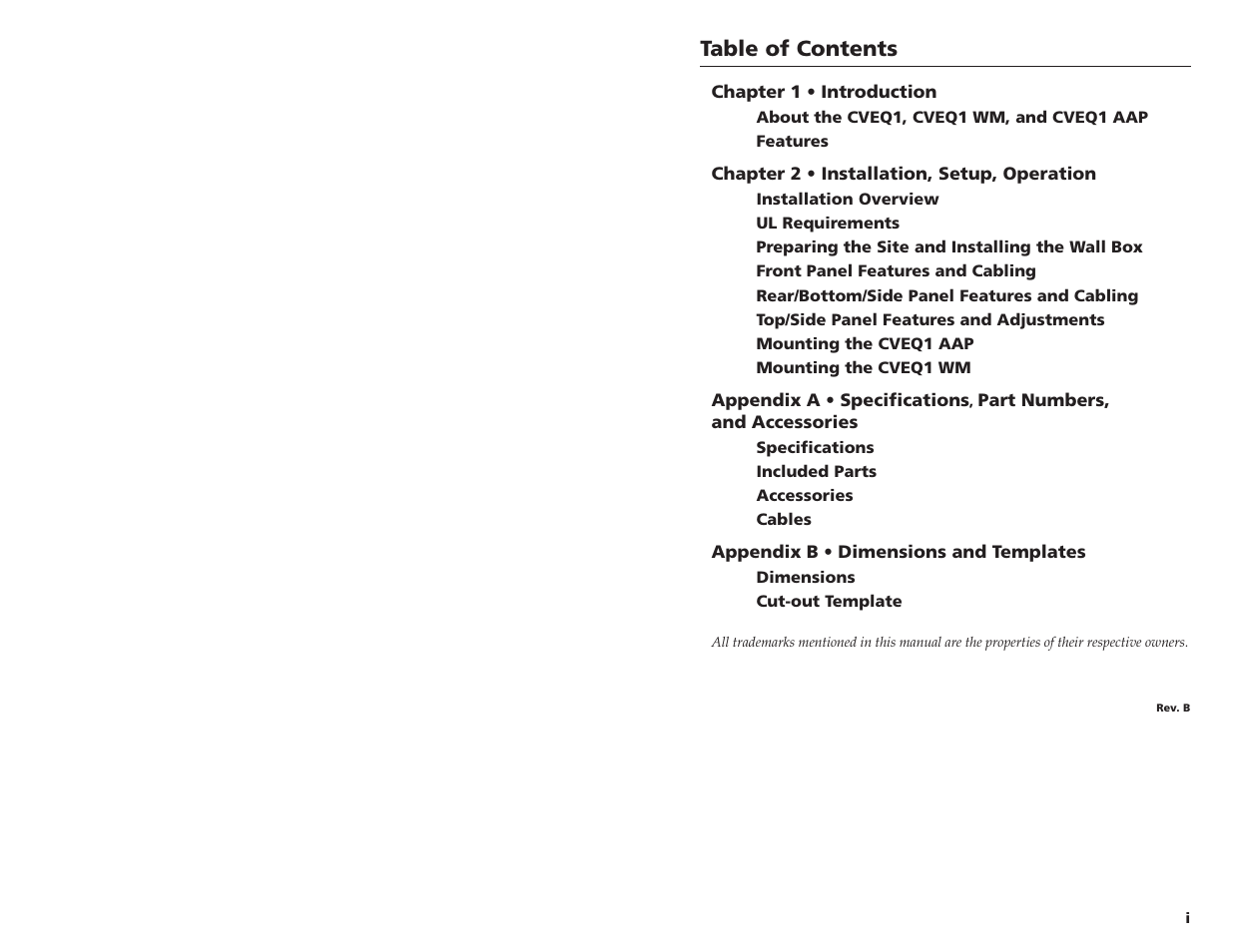 Extron electronic CVEQ1 AAP User Manual | Page 3 / 15