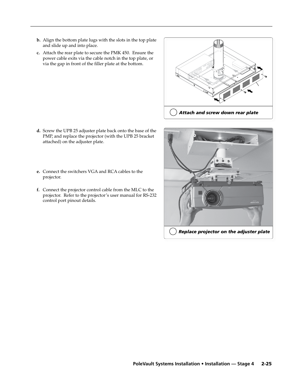 Extron electronic PoleVault Systems PVS 400 User Manual | Page 37 / 46