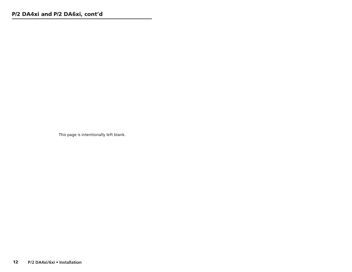 Extron electronic P/2 DA6xi User Manual | Page 9 / 9