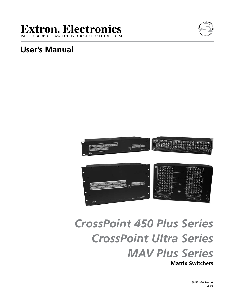 Extron electronic Ultra Series User Manual | 214 pages