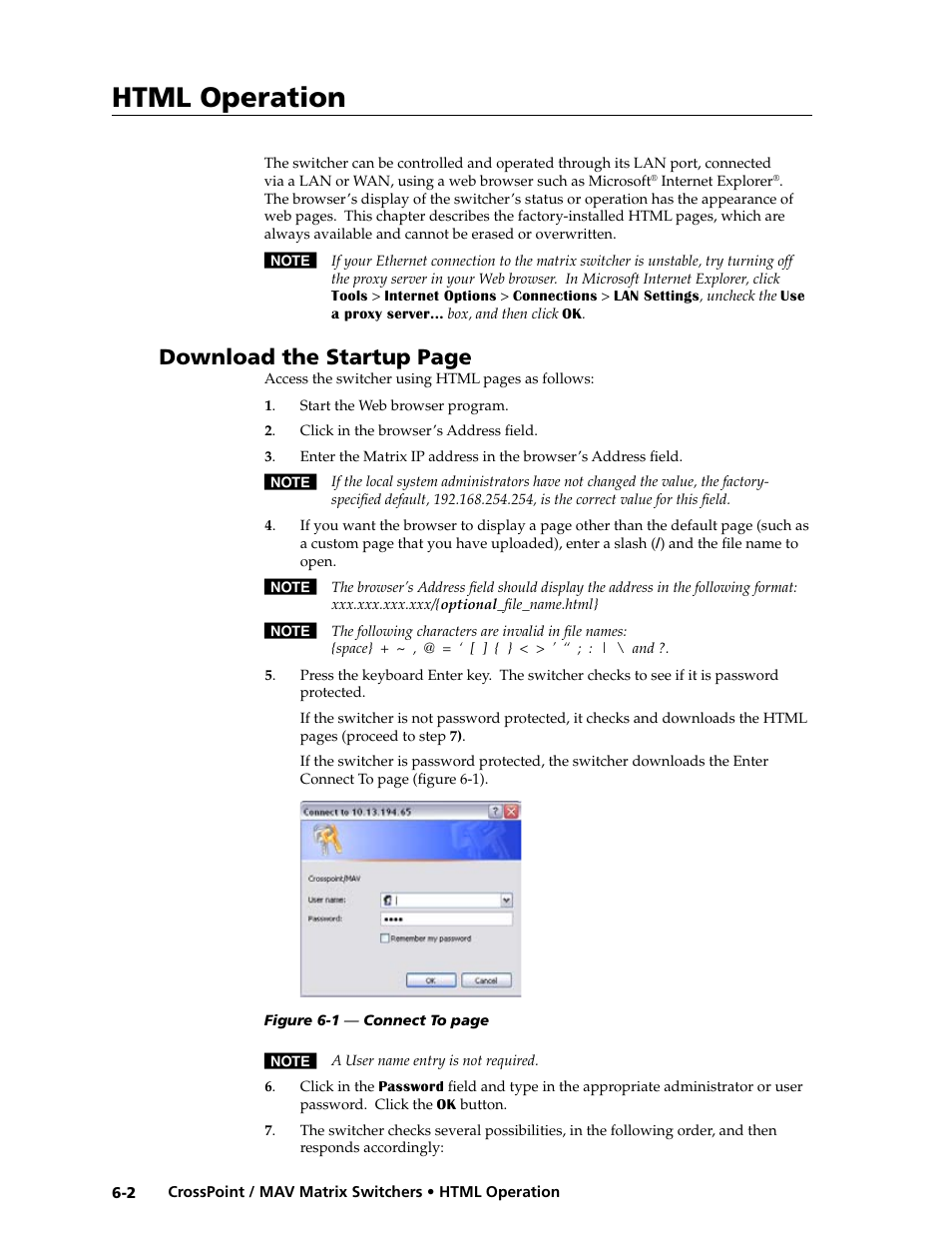 E-mail addressee fields -12, Html operation, Download the startup page | Extron electronic Ultra Series User Manual | Page 164 / 214