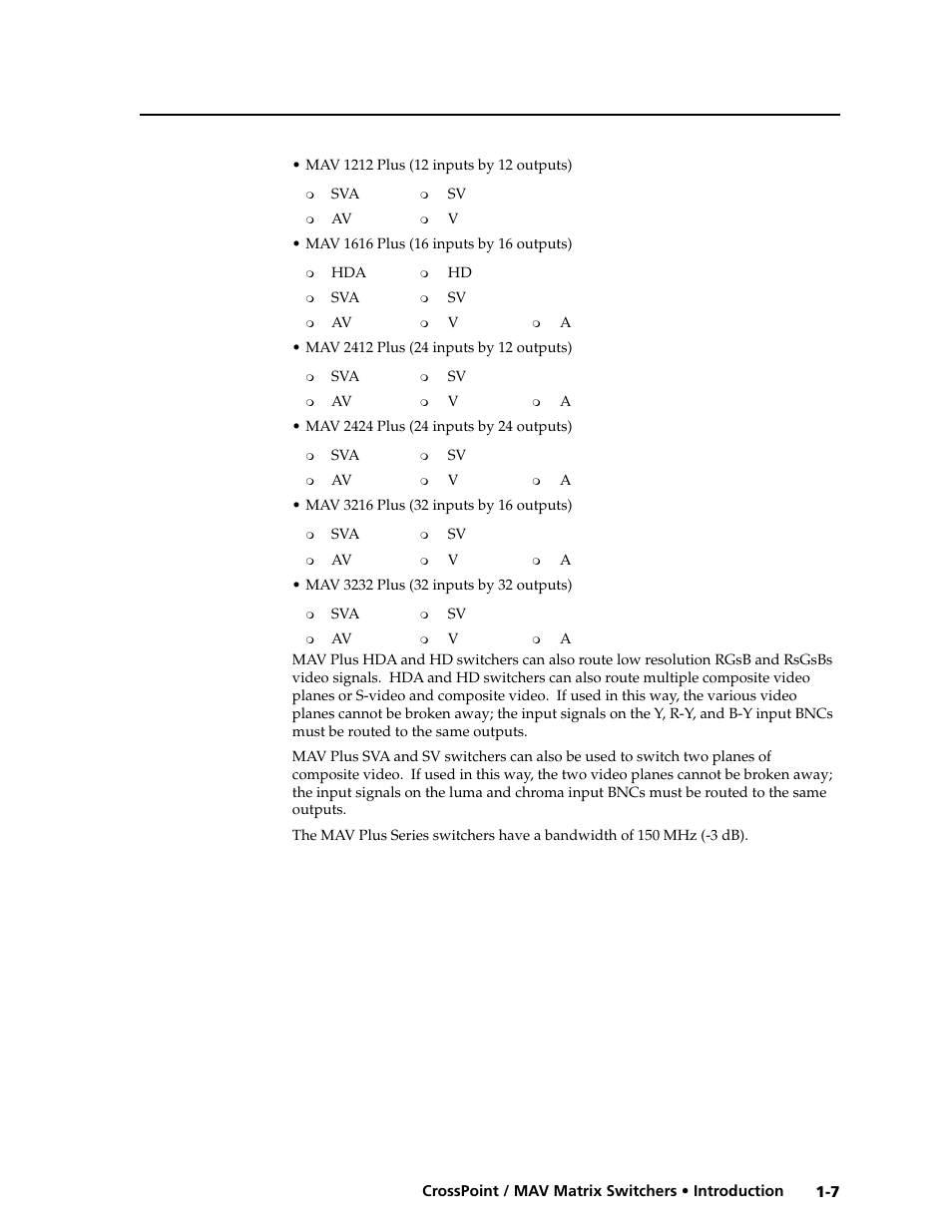 Extron electronic Ultra Series User Manual | Page 17 / 214