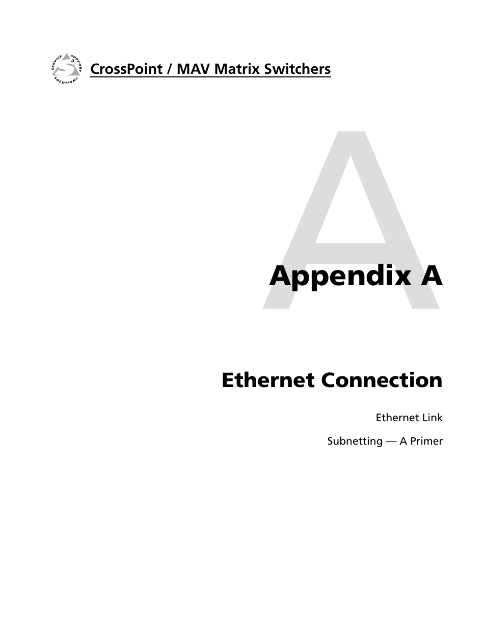 Appendix a • ethernet connection, Dhcp radio buttons -6 | Extron electronic Ultra Series User Manual | Page 183 / 214