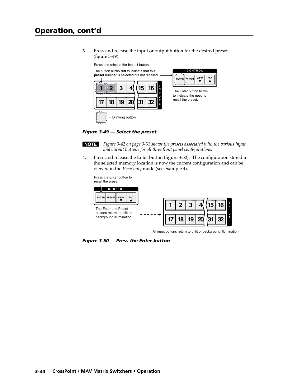 Operation, cont’d | Extron electronic Ultra Series User Manual | Page 78 / 214