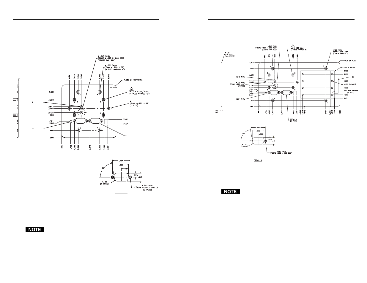 Appendix, cont’d, P/2 da2 wm faceplate dimensions | Extron Electronics P-2 DA2 WM_EC and AAP User Manual | Page 13 / 17