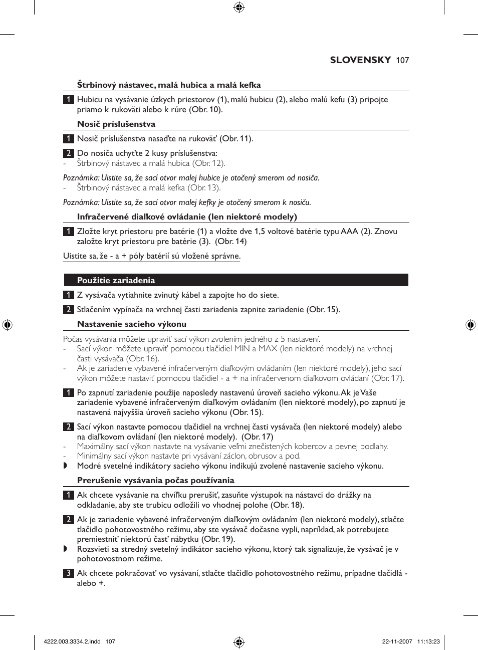 Philips FC9239 User Manual | Page 107 / 156